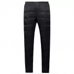 moncler pantalon slim en coton stretch trousers black